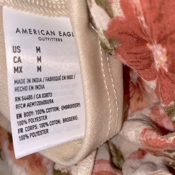 American Eagle floral dress size medium - Picture 10 of 12